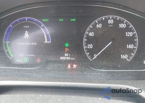 2018 Honda Accord Hybrid Touring from USA, damaged, VIN 1HGCV3F9XJA006584